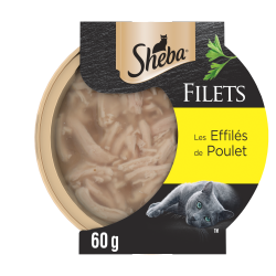 Filets les Effilés de Poulet pour Chat 60g