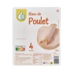 Blanc de poulet 4 tranches 180g