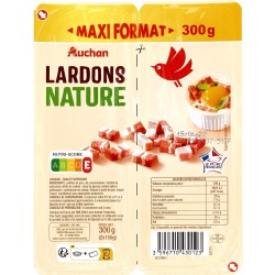Lardons nature 2x150g
