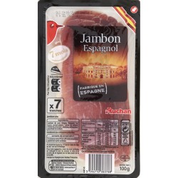 Jambon Espagnol x7 100g