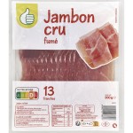 Jambon cru fumé x13 200g