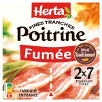 Fines Tranches de Poitrine Fumée 2x100g
