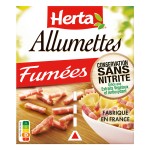 Lardons allumettes fumées sans nitrite 2x75g