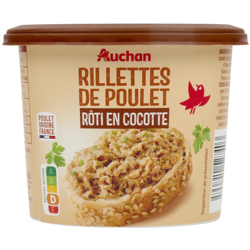 Rillettes de Poulet Rôti en Cocotte 220g
