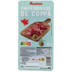 Chiffonnade de coppa 80g