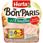 Le Bon Paris Jambon à l'Etouffée x9 382g