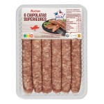 Chipolatas supérieures 6x55g
