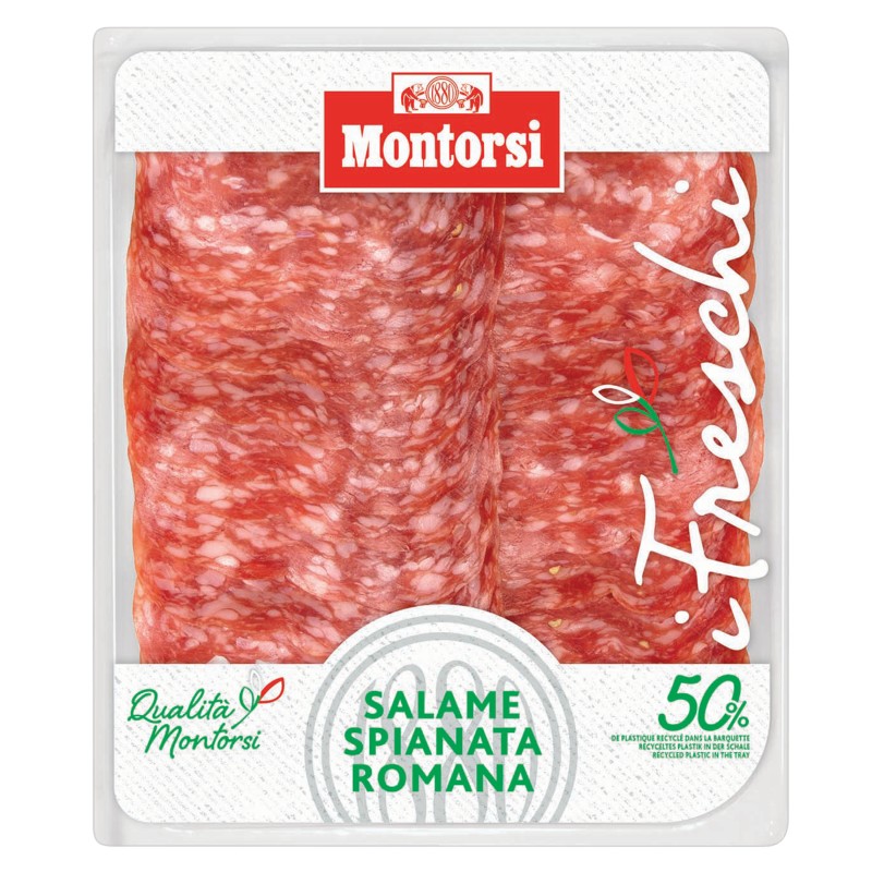 Saucisson salame spianata romana 18 tranches 100g