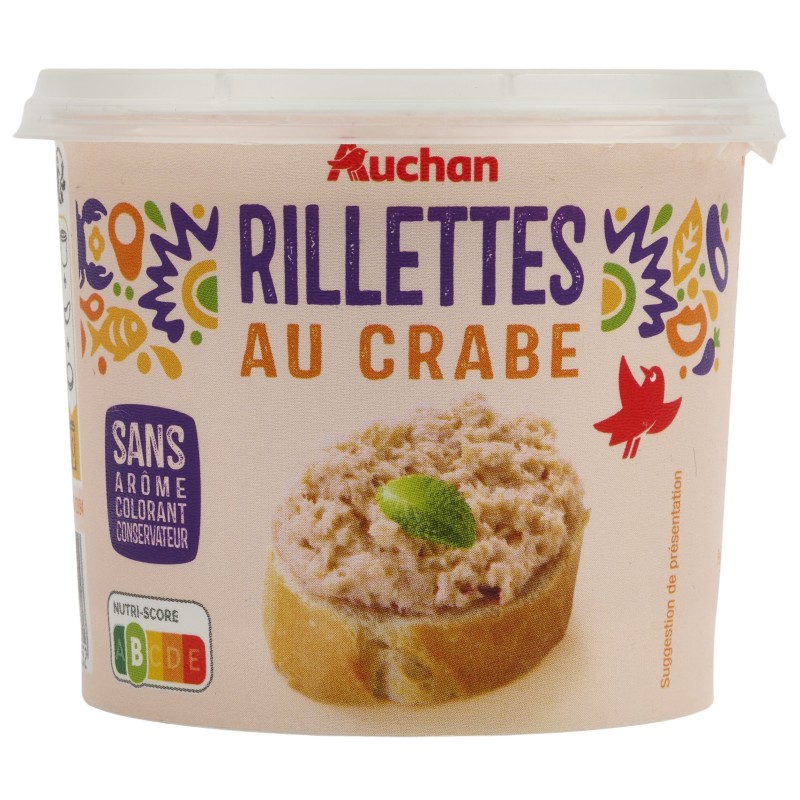 Rillettes au crabe 150g