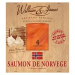Saumon fumé de Norvège 4 tranches 100g