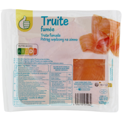 Truite fumée 100g