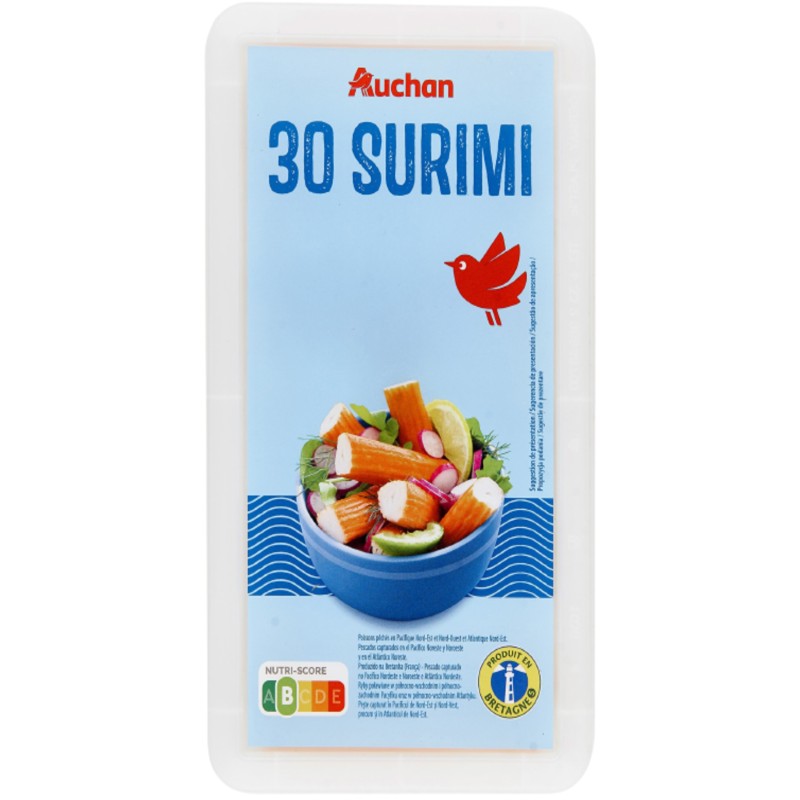 Bâtonnets de surimi x30 500g