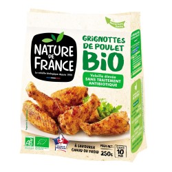 Bio Grignottes de Poulet Rôti 250g