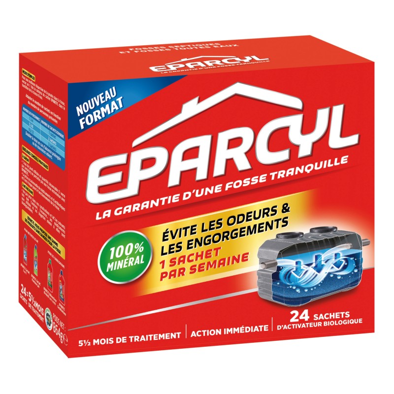 Sachets Entretien Fosse Septique Activateur Biologique x24