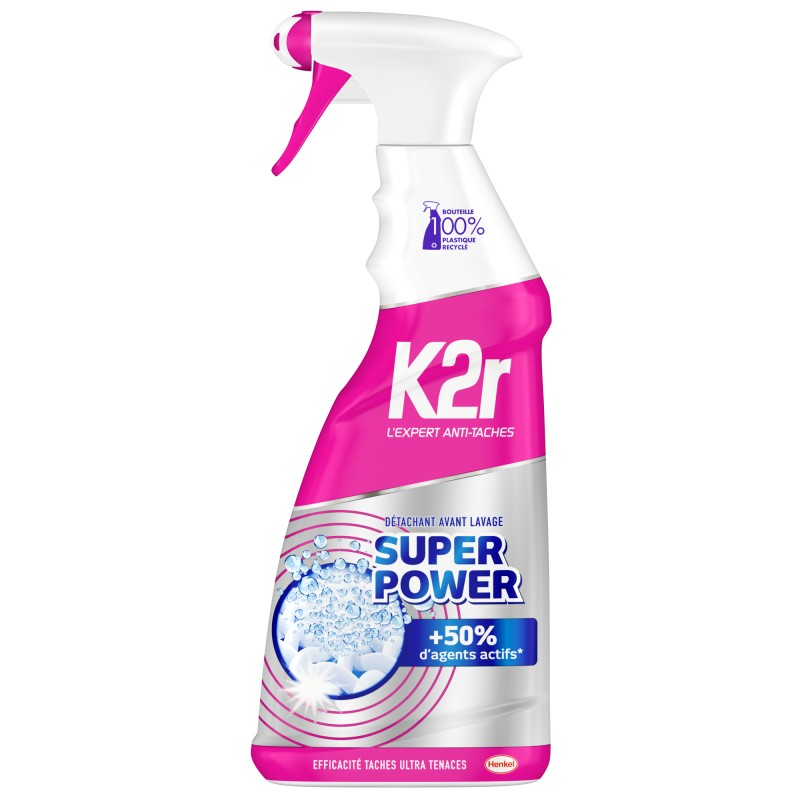 Spray détachant avant lavage super power 550ml