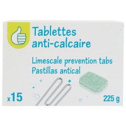 Tablettes Anti-Calcaire x15