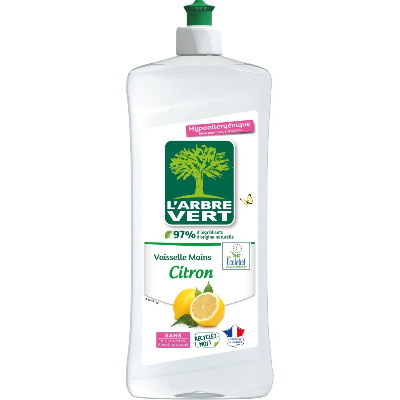 Liquide vaisselle citron hypoallergénique 750ml