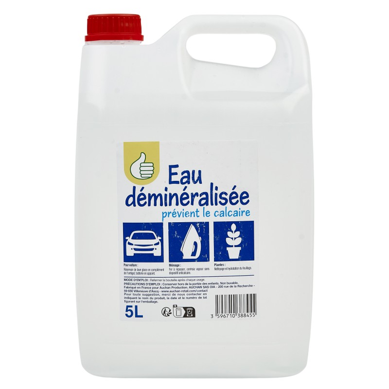 Eau déminéralisée 5l