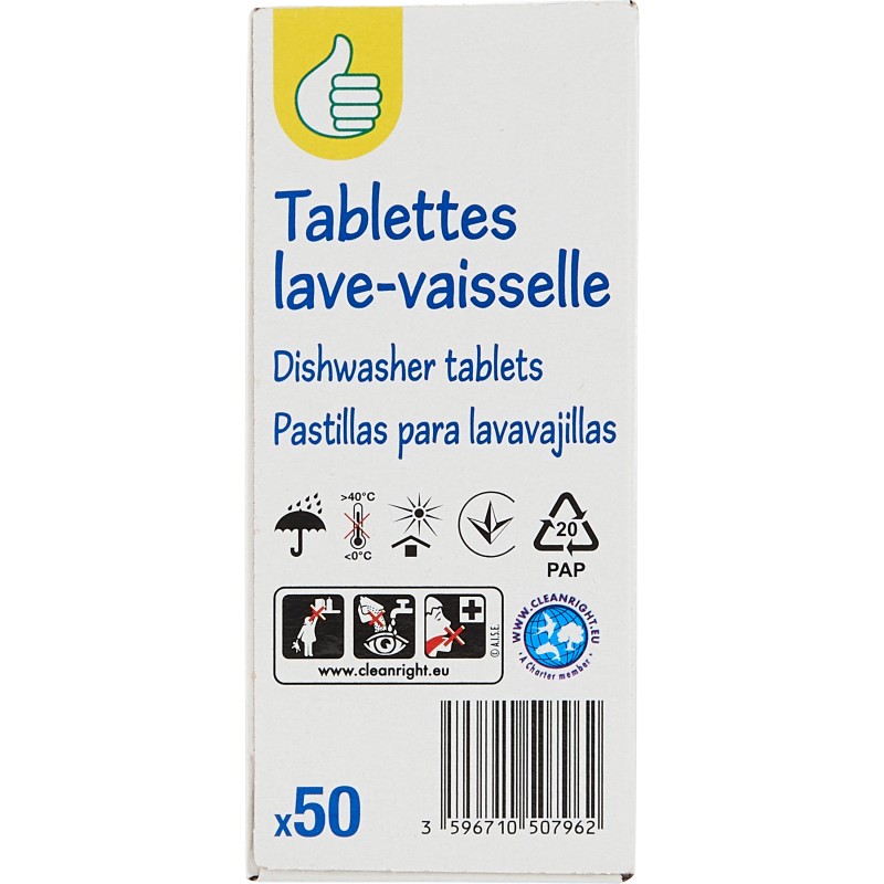 Tablettes lave-vaisselle x50