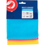 Chiffons Microfibre à Tissage Bouclé Multi-Usage 30x30cm x3