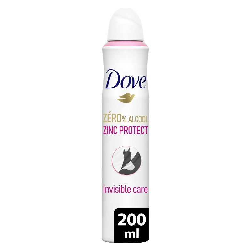 Déodorant Spray Invisible 0% Alcool 200ml