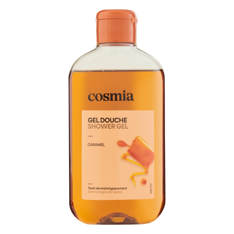 Gel douche parfum caramel 250ml