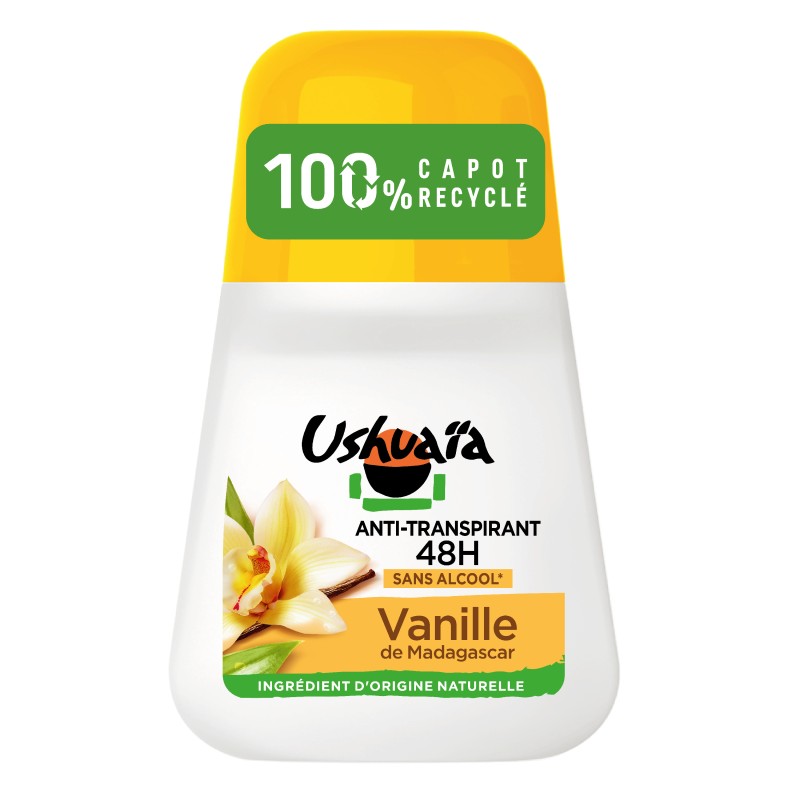 Déodorant Bille Anti-Transpirant Sans Alcool Vanille de Madagascar 48h 50ml