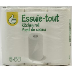 Essuie tout compact blanc x3