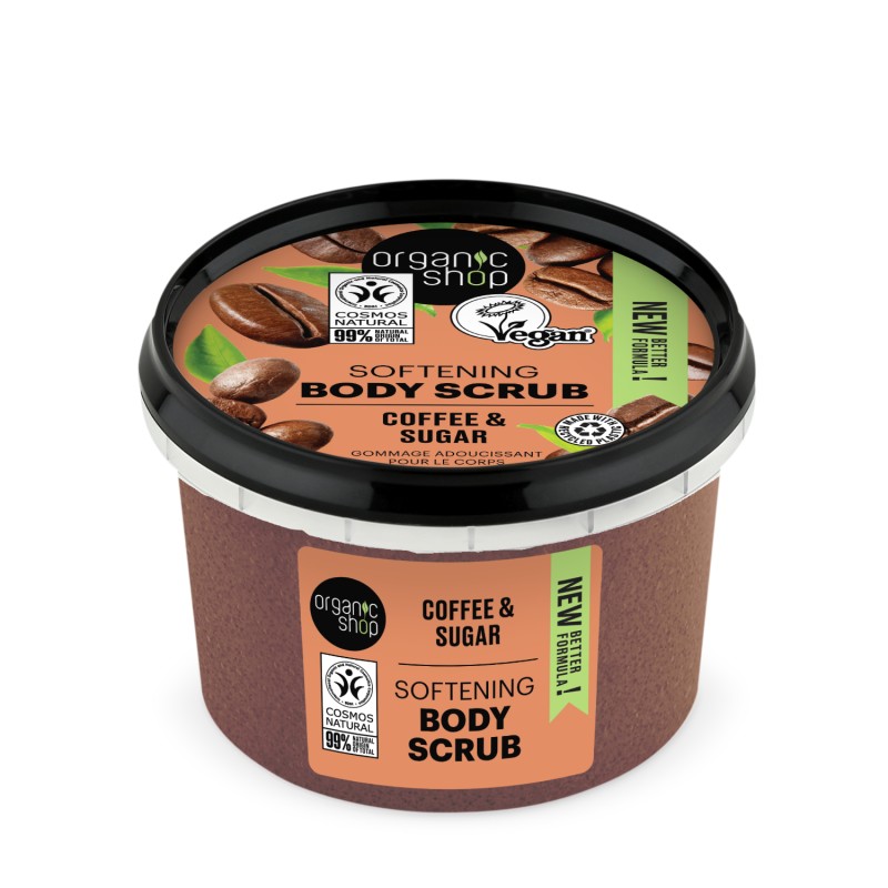 Gommage corps adoucissant café et sucre 250ml