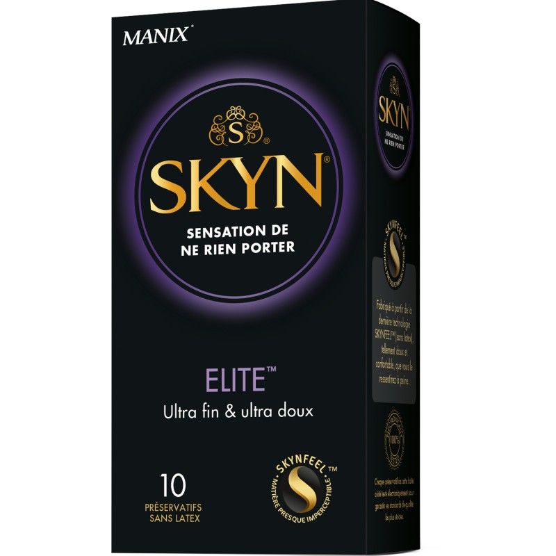 Skin Elite Préservatifs sans Latex x10