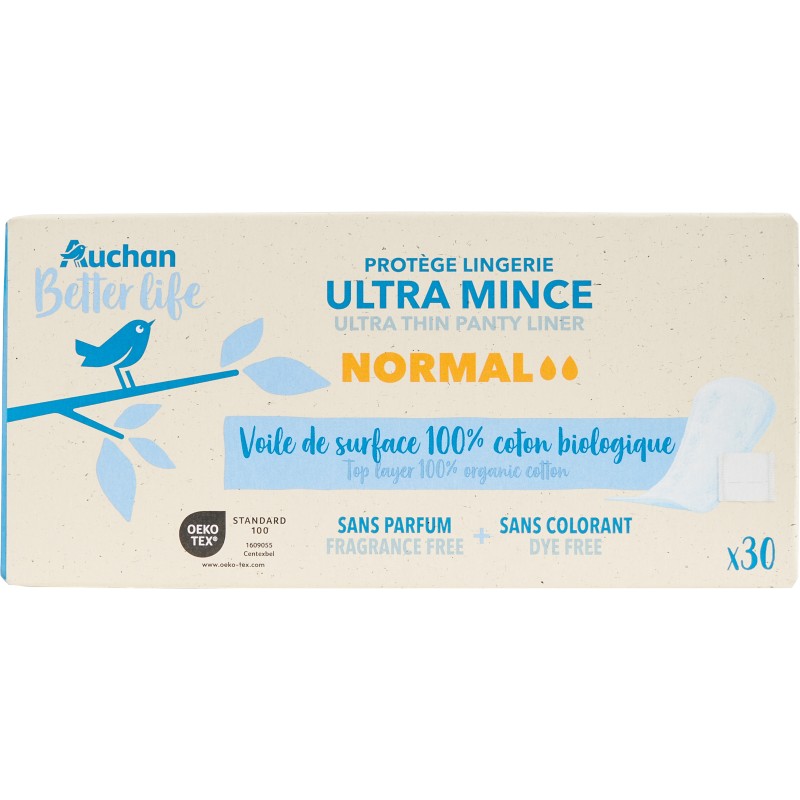 Protège lingerie normal ultra mince x30