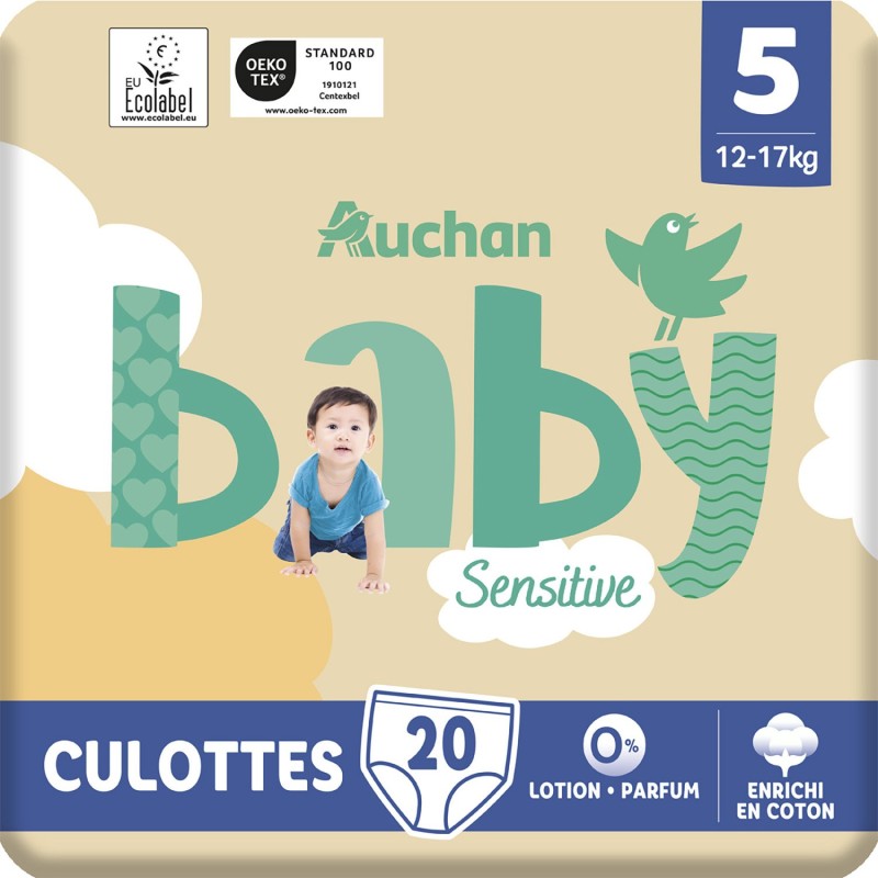 Sensitive Culottes Taille 5 12-17kg x20