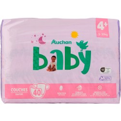 Couches taille 4+ 9-20kg x40