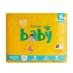 Couches culottes taille 6 15-19kg x36