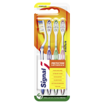 Brosse à dents intégrale protection médium x4