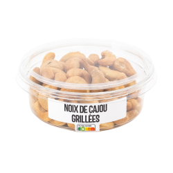 Noix de cajou grillées 125g