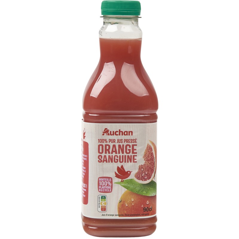 Pur jus d'orange sanguine pressé 90cl