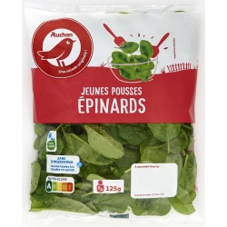 Jeunes Pousses d'Epinards 125g