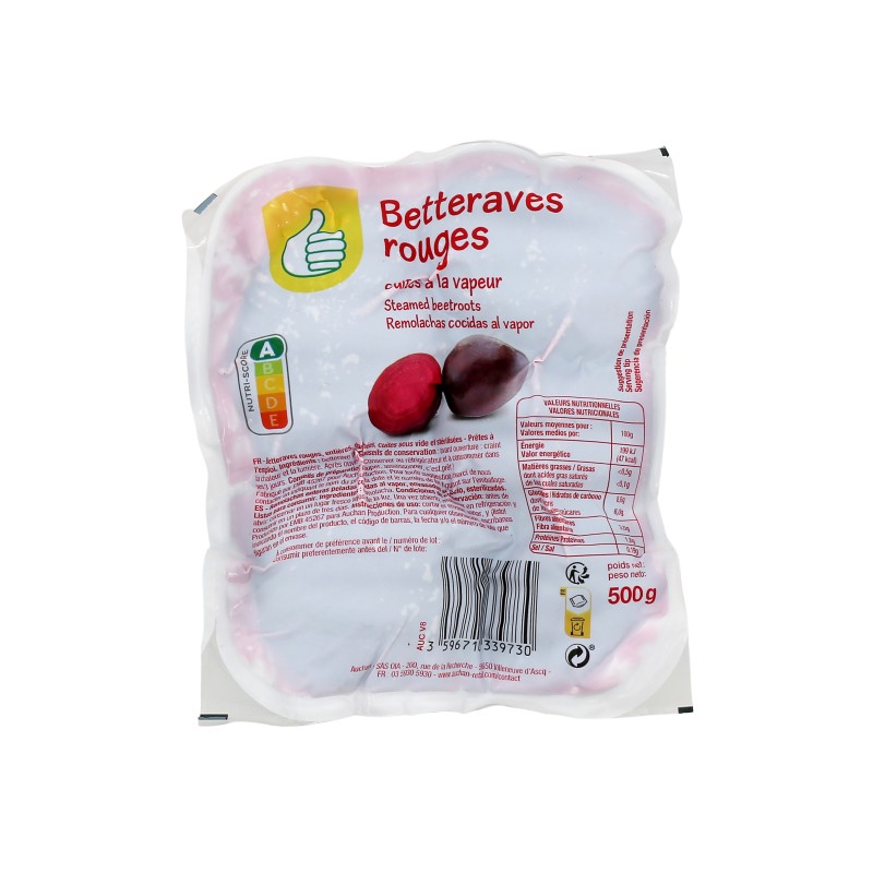 Betteraves Rouges 500g