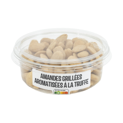 Amandes grillées aromatisées à la truffe 125g