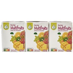 Nectar de multifruits en briquettes 6x20cl