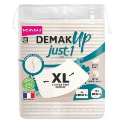 Carrés coton à démaquiller XL Just 1 x50