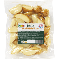 Pomme de terre Quartiers des Champs 750g