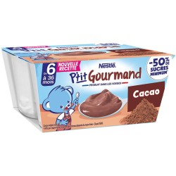 Dessert bébé cacao 4x100g