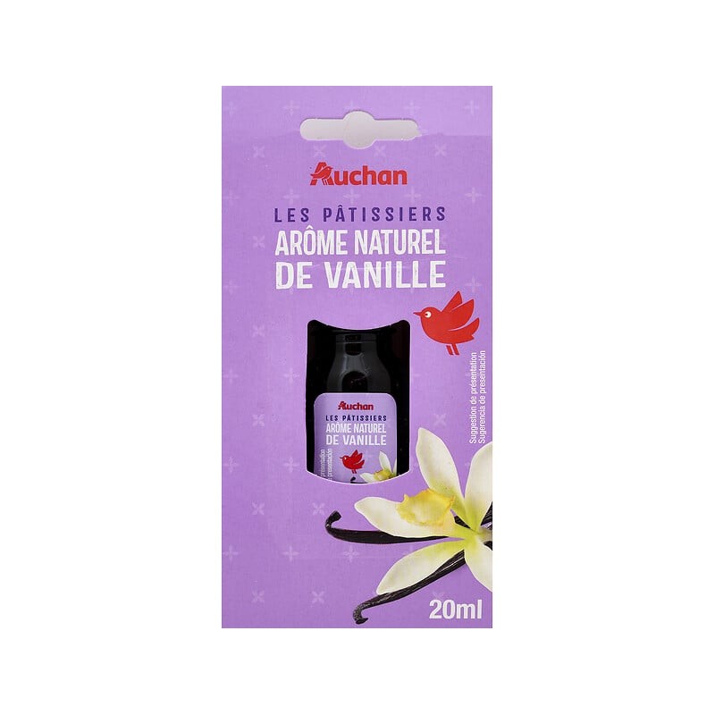 Arôme naturel de vanille Les pâtissiers 20ml
