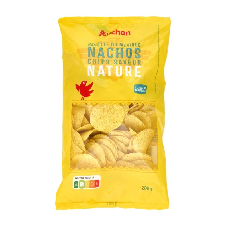 Nachos chips nature 200g