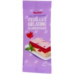 Feuilles de Gélatine Alimentaire x9 17g