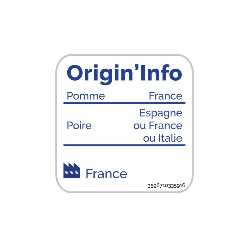 Compote Pomme Poire 4x100g