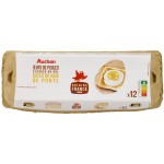 Oeufs datés du jour de ponte sans OGM x12