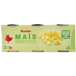 Maïs sans Résidus de Pesticides 3x140g